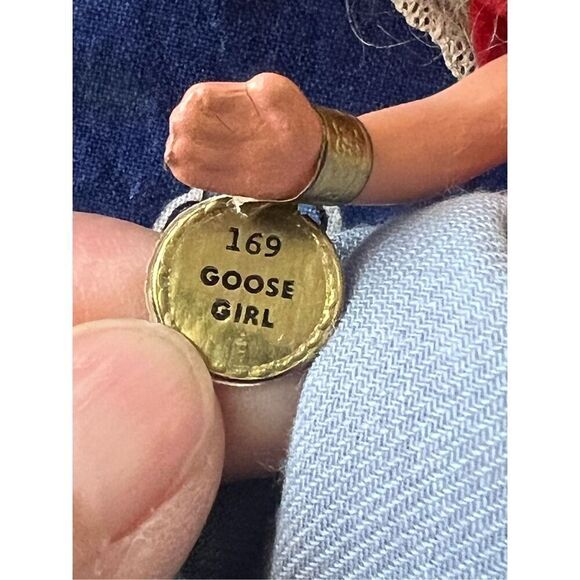 Vintage Nancy Anne Storybook Composition Goose Girl Doll In Original Box #189 - Picture 5 of 8